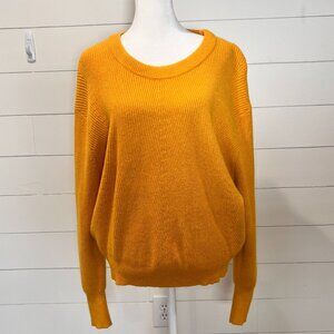 Elodie Gold Crewneck Sweater Size L